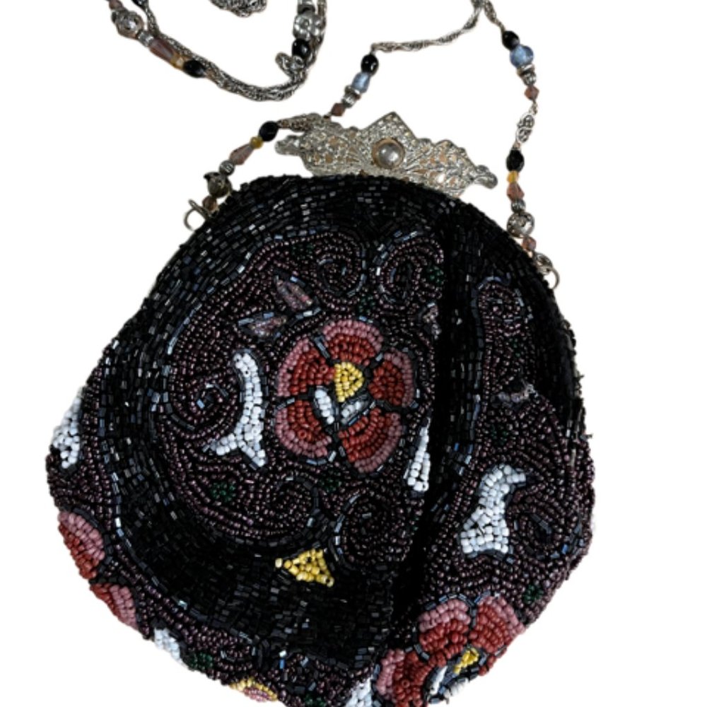 Christiana  Lapetina Vintage Beaded Clutch